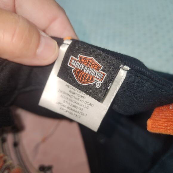 HARLEY DAVIDSON EUC MOTORCYCLE BASEBALL CAP HAT - Picture 4 of 4